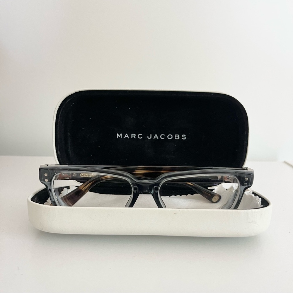 Marc Jacobs Translucent Gray Eyeless Frames Only … - image 1